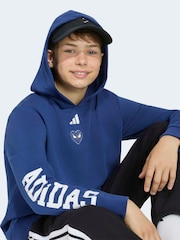 adidas Blue Marvel Spider-Man Hoodie - Image 4 of 6