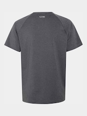 adidas Black Sport Icons Melange T-Shirt - Image 2 of 5