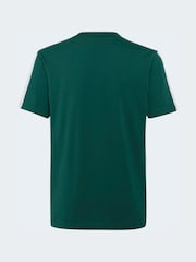 adidas Green/White Essentials Kids T-Shirt - Image 2 of 5