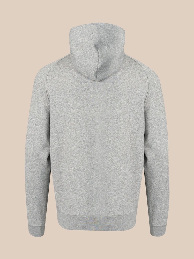 Castore Grey Cotton Fleece Hoodie - Image 2 of 4