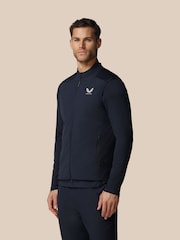 Castore Blue Hybrid Gilet - Image 1 of 8