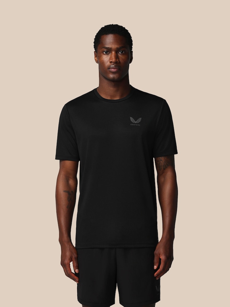 Castore Black Ss Adapt T-Shirt - Image 1 of 8