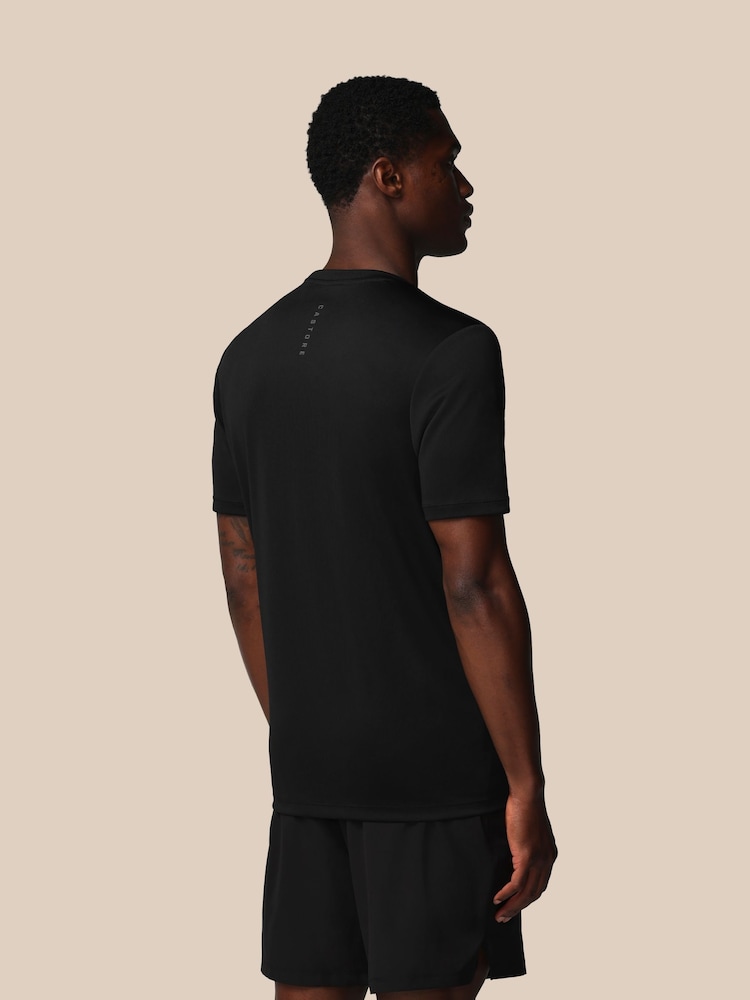 Castore Black Ss Adapt T-Shirt - Image 2 of 8