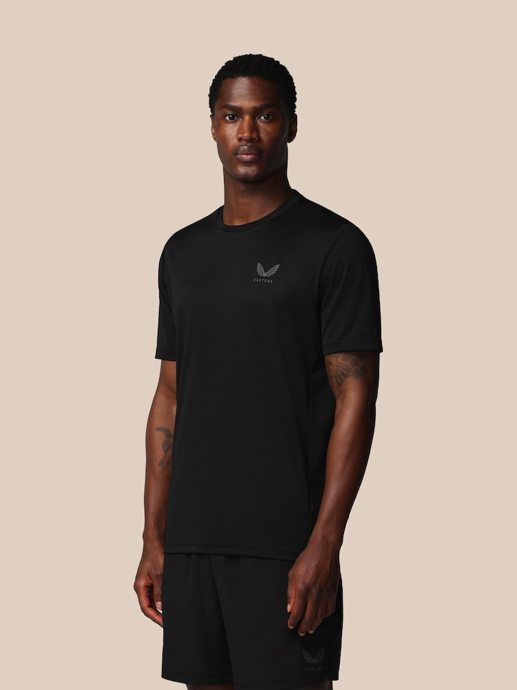 Castore Black Ss Adapt T-Shirt - Image 8 of 8