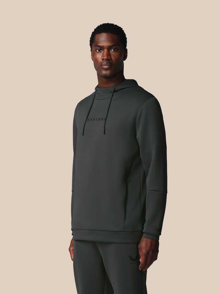 Gris - Castore Flex Thermo Hoodie - Imagen 1 de 7