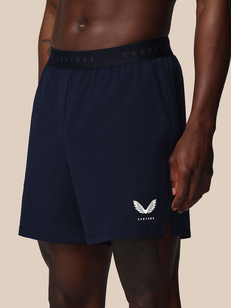 Castore Blue Adapt 7inch Shorts - Image 1 of 8 Castore Blue Adapt 7inch Shorts - Image 1 of 8