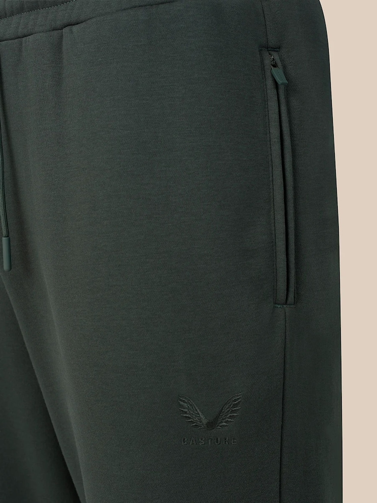 Castore Green Cotton Fleece Jogger - Image 3 of 3 Castore Green Cotton Fleece Jogger - Image 3 of 3