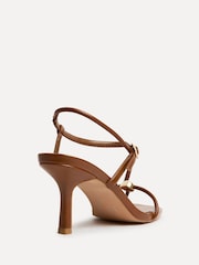 Linzi Brown Immersed Toe Post Heeled Sandals - Image 3 of 5