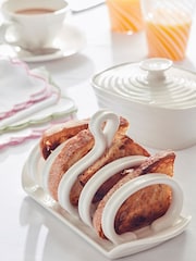 Sophie Conran White Porcelain Covered Butter Dish - Image 1 of 6