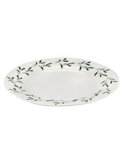 Sophie Conran Set of 4 White Mistletoe Dinner Plates - Image 2 of 4