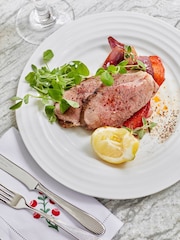 Sophie Conran Set of 4 White Porcelain Dinner Plates - Image 1 of 6