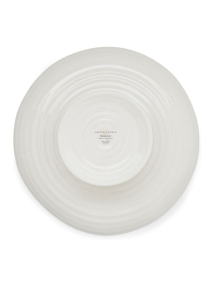 Sophie Conran Set of 4 White Porcelain Dinner Plates - Image 2 of 6
