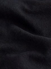 Black Knee Length Denim Jort Shorts - Image 9 of 9