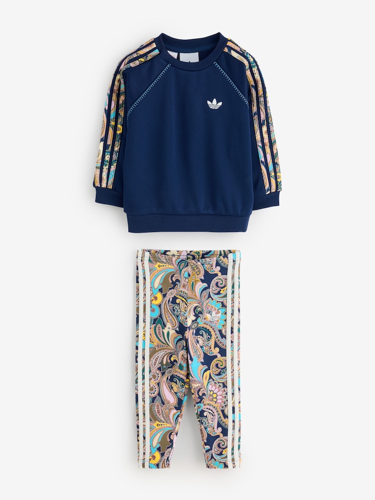 adidas Originals Blue Crew Joggers Set - Image 1 of 6 adidas Originals Blue Crew Joggers Set - Image 1 of 6