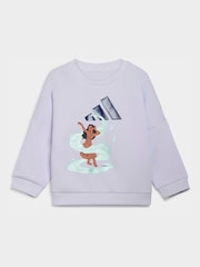 adidas Purple Infant Disney Moana Joggers Set - Image 2 of 8