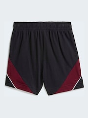 adidas Burgundy Red Junior Boys Knitted Joggers - Image 3 of 6