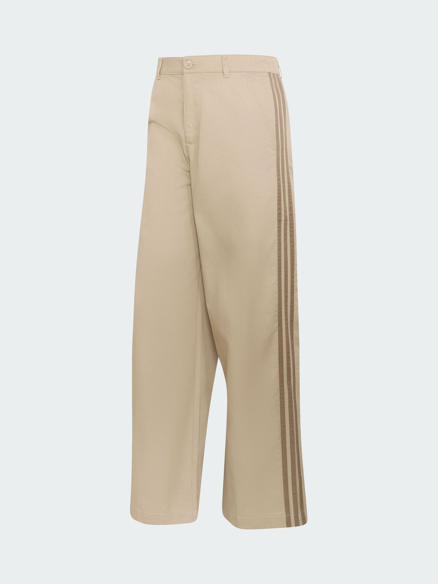 Buy adidas Originals Beige 3 Stripes Pleated Trousers from Next USA