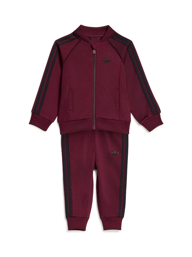 adidas Originals Red SST Tracksuit - Image 1 of 7