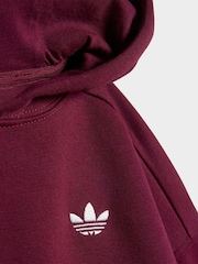 adidas Originals Red Hoodie Jogger Set - Image 5 of 7