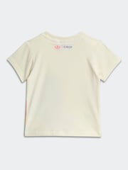 adidas Originals White T-Shirt and Short  Set - Image 3 of 7
