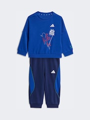 adidas Blue Marvel Spider-Man Joggers Set - Image 1 of 7