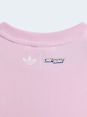 adidas Originals Pink Top and Short Set - Image 6 of 7