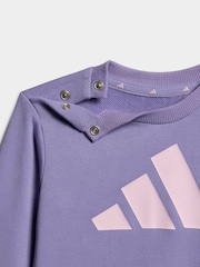 adidas Purple Logo Tracksuit - Image 5 of 7