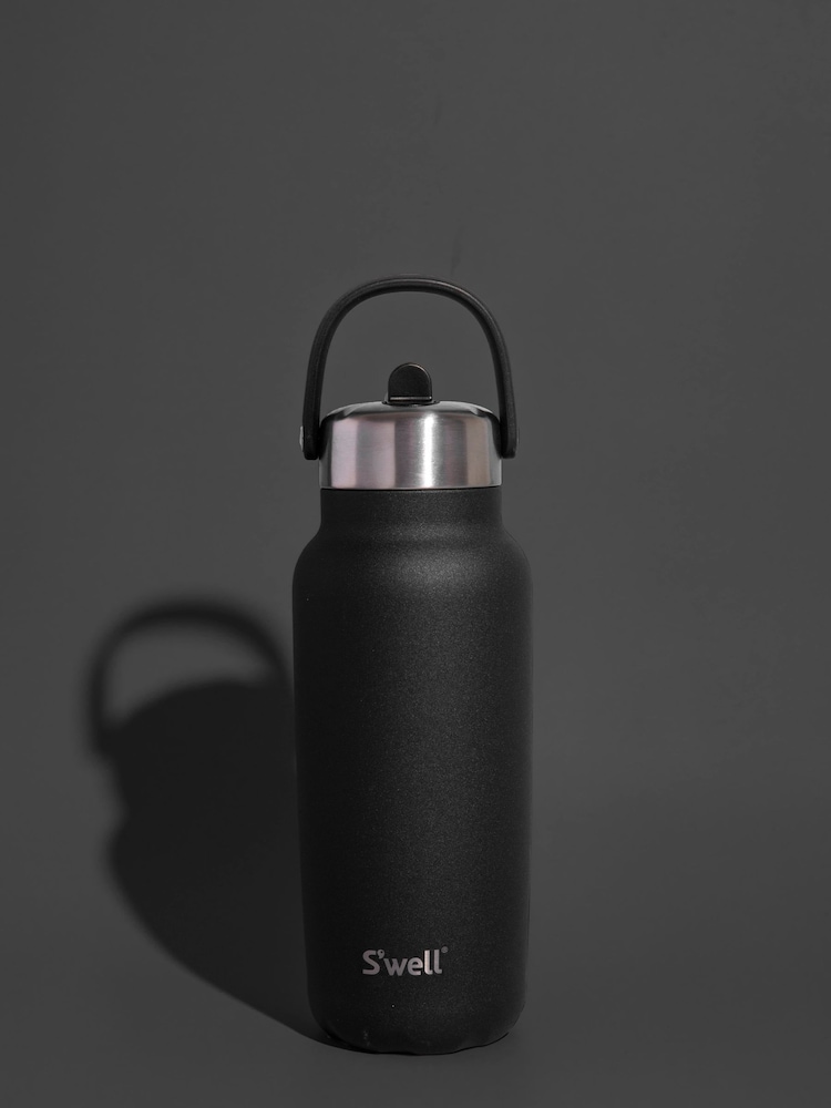 S’well Black Explorer Thermal Tumbler with Straw - Image 1 of 5 S’well Black Explorer Thermal Tumbler with Straw - Image 1 of 5
