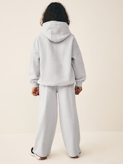 Grey Slogan Hoodie (3-16yrs) - Image 3 of 4