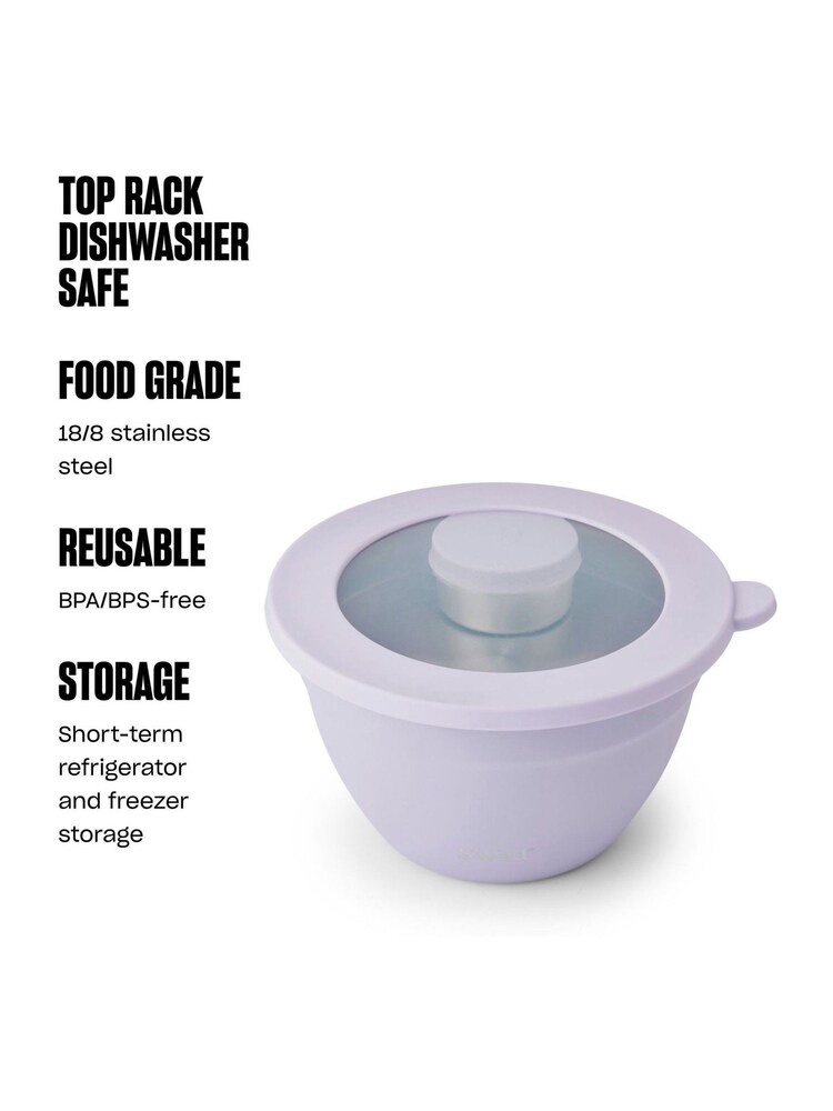 S’well Purple Salad Bowl Kit - Image 6 of 6 S’well Purple Salad Bowl Kit - Image 6 of 6