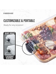 Farberware Wood Build-a-Board Bamboo Rectangular Board - Image 5 of 6