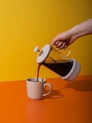 La Cafetiere Cream French Press 8 Cup - Image 2 of 6