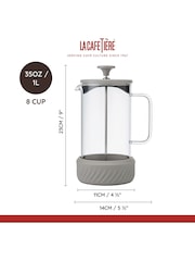 La Cafetiere Cream French Press 8 Cup - Image 5 of 6