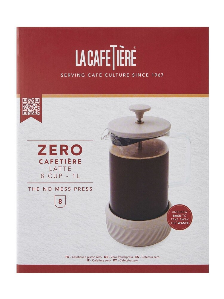 La Cafetiere Cream French Press 8 Cup - Image 6 of 6 La Cafetiere Cream French Press 8 Cup - Image 6 of 6