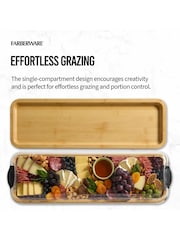 Farberware Wood Building Board Bamboo Platter - Image 4 of 6