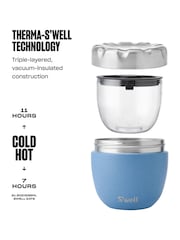 S’well Desert Sky Blue Paper Cutouts Insulated Food Bowl - Image 6 of 6