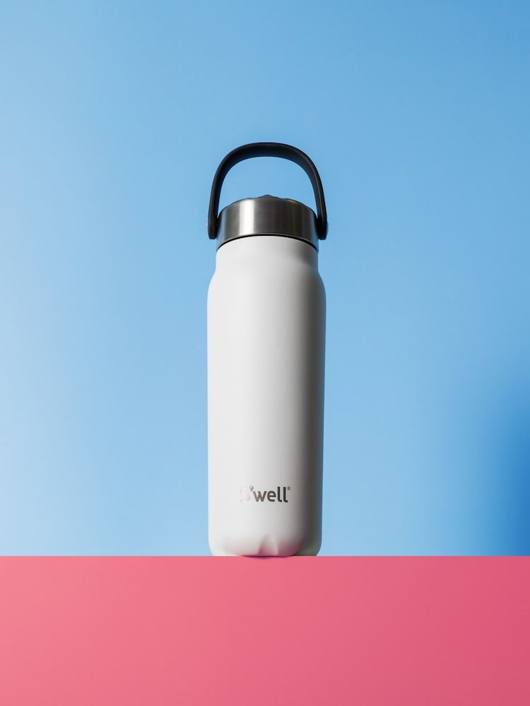 S’well White Explorer Thermal Tumbler with Straw - Image 1 of 6 S’well White Explorer Thermal Tumbler with Straw - Image 1 of 6