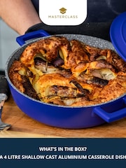 Masterclass plitka casserole jed s pokrovom za samolivanje 4L - Slika 5 iz 6