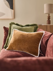Ochre Yellow 40 x 59cm Loxley Cushion - Image 1 of 4