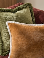 Ochre Yellow 40 x 59cm Loxley Cushion - Image 2 of 4