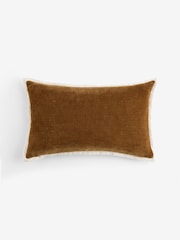 Ochre Yellow 40 x 59cm Loxley Cushion - Image 4 of 4