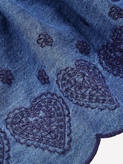 Boden Blue Pretty Shirt Dress - Image 3 of 3