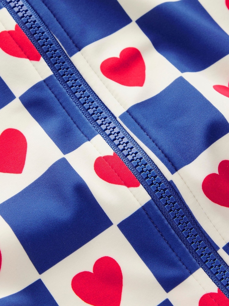 أزرق - بدلة سباحة بكم طويل من Boden - صورة 3 من 3