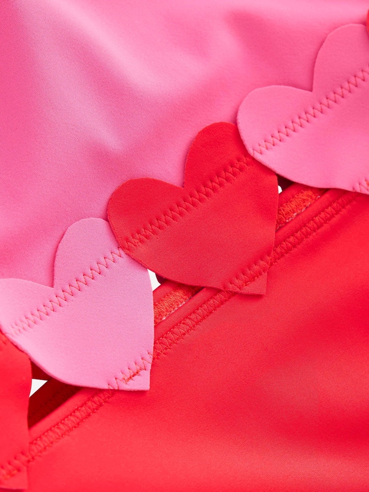 Boden Red Hallie Frill Strap Swimsuit - Image 4 of 4 Boden Red Hallie Frill Strap Swimsuit - Image 4 of 4