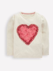 تيشرت بكم منفوخ وخياطة أبليك من Boden - صورة 1 من 3