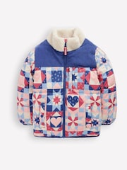 Boden Blue Cosy Puffer Jacket - Image 1 of 5
