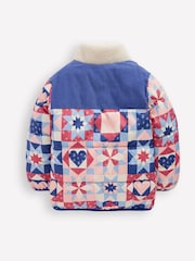 Boden Blue Cosy Puffer Jacket - Image 2 of 5