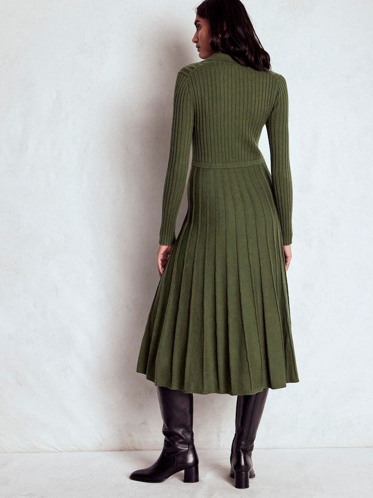 Buy Boden Green Bronte Knitted Rib Shirt Dress from Next Canada Buy Boden Green Bronte Knitted Rib Shirt Dress from Next Canada