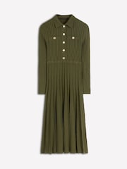 Boden Bronte Knitted Rib Shirt Dress - صورة 6 من 7