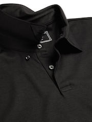 Charles Tyrwhitt Black Smart Jersey Polo Shirt - Image 4 of 5